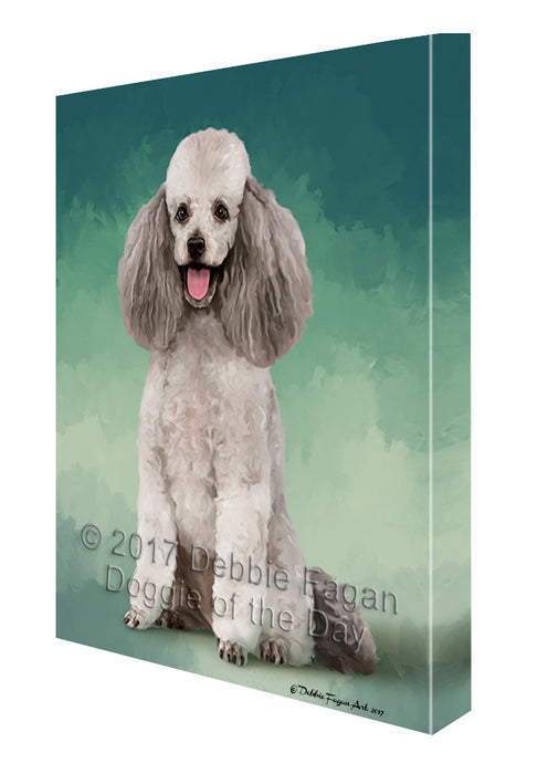 Poodle Dog Canvas Wall Art CVS48531