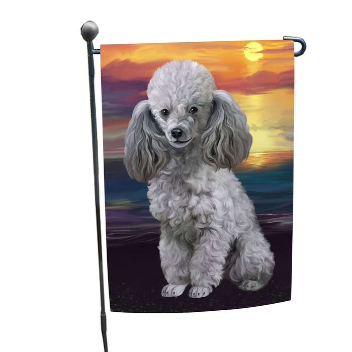 Poodles Dog Garden Flag