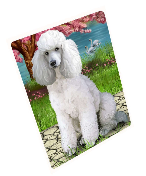 Poodles Dog Magnet Mini (3.5" x 2")