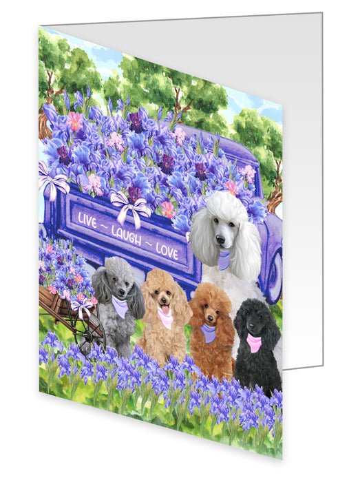 Poodle Greeting Cards & Note Cards, Invitation Card with Envelopes Multi Pack, Explore a Variety of Designs, Personalized, Custom, Dog Lover's Gifts