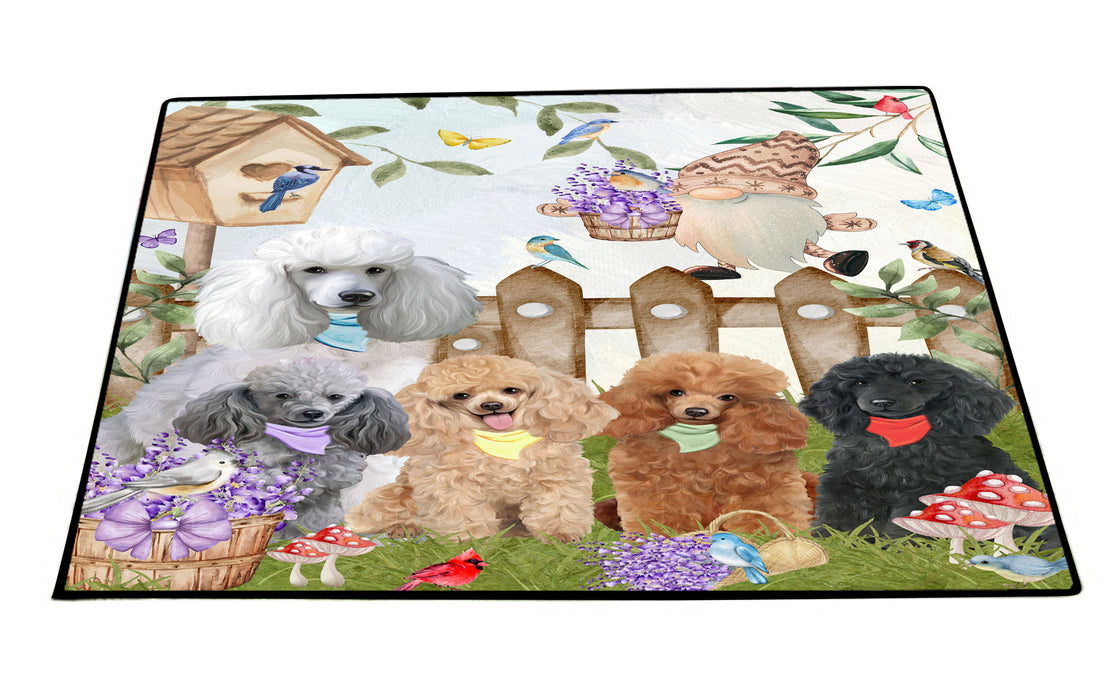 Poodle Floor Mat, Anti-Slip Door Mats for Indoor and Outdoor, Custom, Personalized, Explore a Variety of Designs, Pet Gift for Dog Lovers