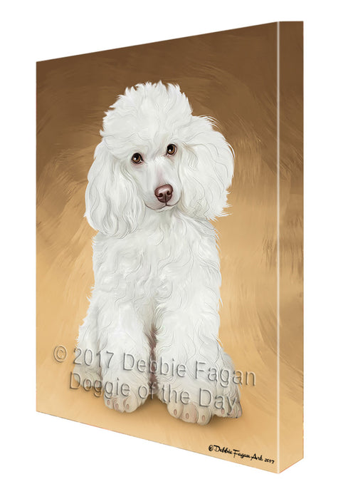 Poodle Dog Canvas Wall Art CVS51357