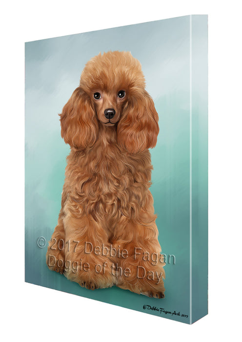 Poodle Dog Canvas Wall Art CVS51366