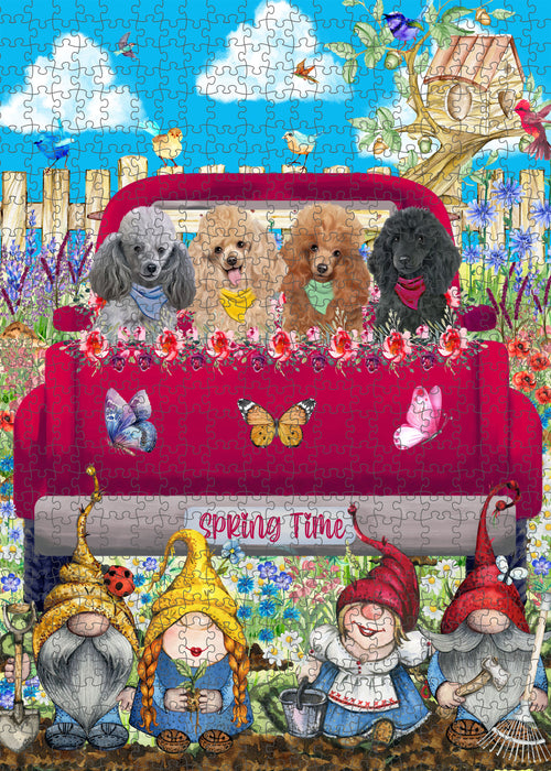 Poodle Jigsaw Puzzle: Explore a Variety of Designs, Interlocking Puzzles Games for Adult, Custom, Personalized, Gift for Dog and Pet Lovers