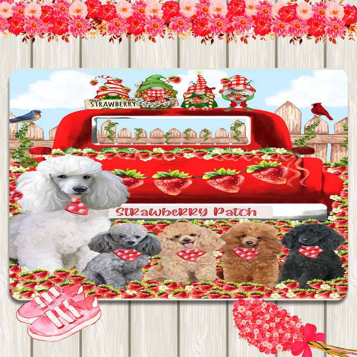 Poodle Area Rug and Runner: Explore a Variety of Designs, Personalized, Custom, Halloween Indoor Floor Carpet Rugs for Home and Living Room, Pet Gift for Dog Lovers