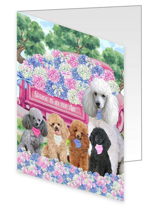 Poodle Greeting Cards & Note Cards: Explore a Variety of Designs, Custom, Personalized, Halloween Invitation Card with Envelopes, Gifts for Dog Lovers
