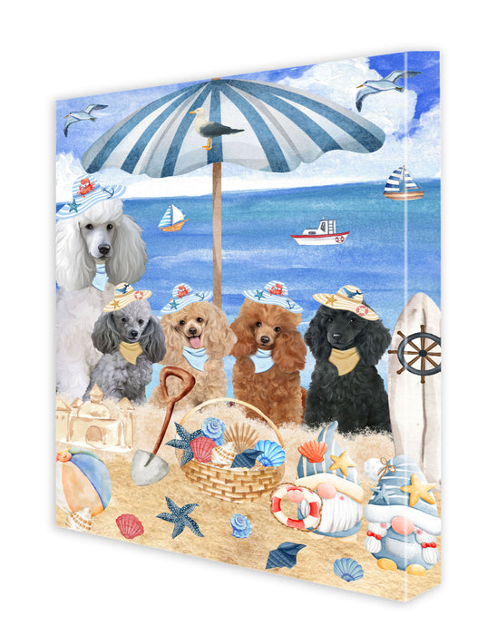 Poodle Canvas: Explore a Variety of Designs, Digital Art Wall Painting, Personalized, Custom, Ready to Hang Room Decoration, Gift for Pet & Dog Lovers