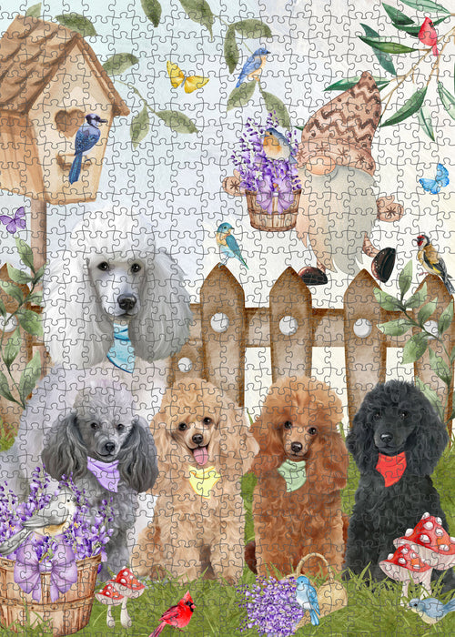 Poodle Jigsaw Puzzle: Interlocking Puzzles Games for Adult, Explore a Variety of Custom Designs, Personalized, Pet and Dog Lovers Gift