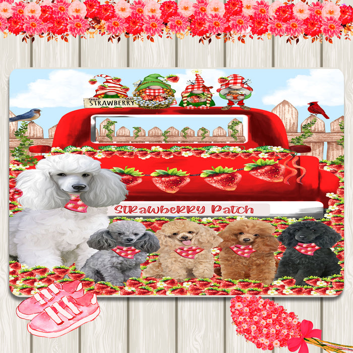 Poodle Area Rug and Runner: Explore a Variety of Custom Designs, Personalized, Floor Carpet Indoor Rugs for Home and Living Room, Gift for Pet and Dog Lovers