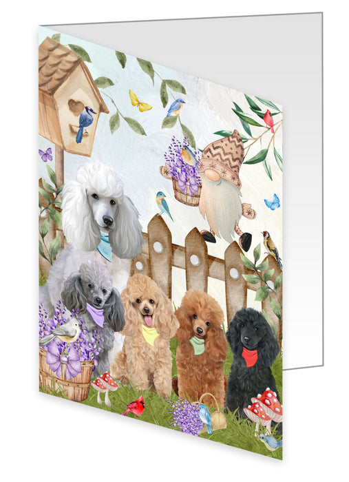 Poodle Greeting Cards & Note Cards, Explore a Variety of Personalized Designs, Custom, Invitation Card with Envelopes, Dog and Pet Lovers Gift