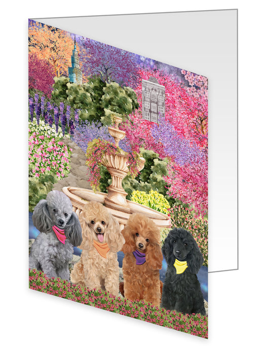 Poodle Greeting Cards & Note Cards: Explore a Variety of Designs, Custom, Personalized, Invitation Card with Envelopes, Gift for Dog and Pet Lovers