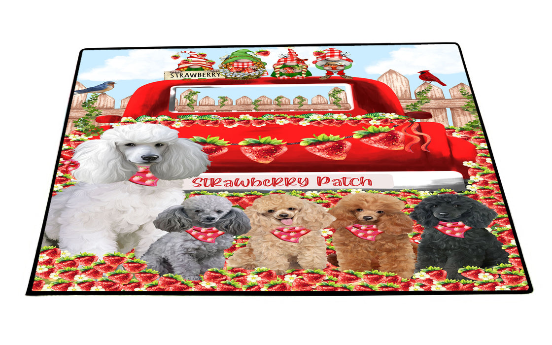 Poodle Floor Mat: Explore a Variety of Designs, Anti-Slip Doormat for Indoor and Outdoor Welcome Mats, Personalized, Custom, Pet and Dog Lovers Gift