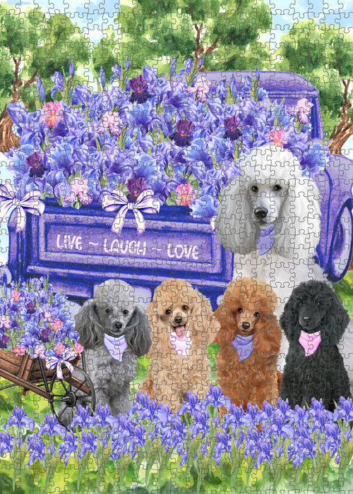 Poodle Jigsaw Puzzle for Adult, Explore a Variety of Designs, Interlocking Puzzles Games, Custom and Personalized, Gift for Dog and Pet Lovers