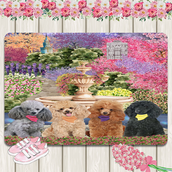 Poodle Area Rug and Runner: Explore a Variety of Custom Designs, Personalized, Floor Carpet Indoor Rugs for Home and Living Room, Gift for Pet and Dog Lovers