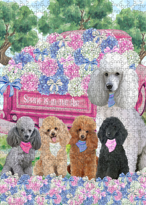 Poodle Jigsaw Puzzle: Explore a Variety of Personalized Designs, Interlocking Puzzles Games for Adult, Custom, Dog Lover's Gifts