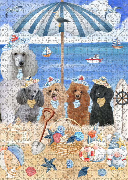 Poodle Jigsaw Puzzle, Interlocking Puzzles Games for Adult, Explore a Variety of Designs, Personalized, Custom, Gift for Pet and Dog Lovers