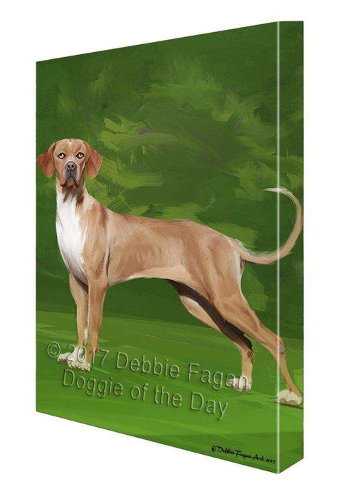 Portuguese Pointer Dog Canvas Wall Art