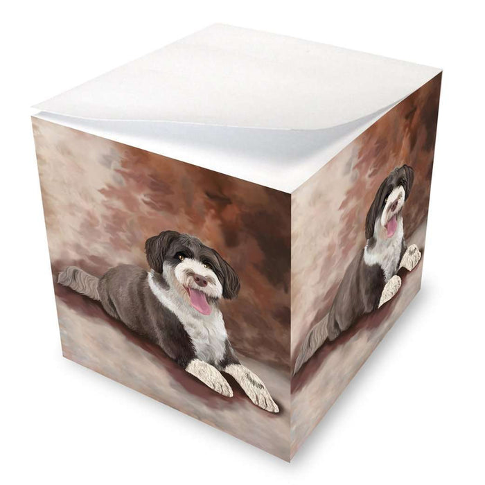 Portuguese Water Dog Note Cube