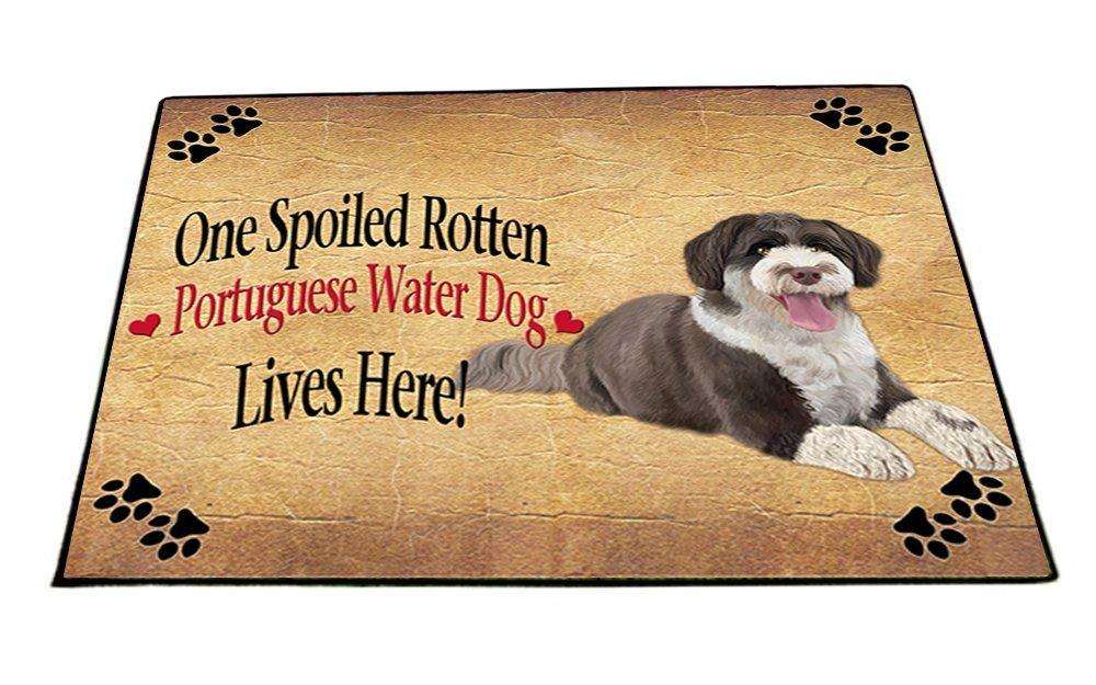 Portuguese Water Spoiled Rotten Dog Indoor/Outdoor Floormat