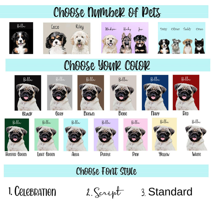 Custom Pet Portraits FREE Accessory Personalized Dog Print Pet Drawing Digital DOWNLOAD Cat Portraits from Pet Photo Custom Portrait Pet Art