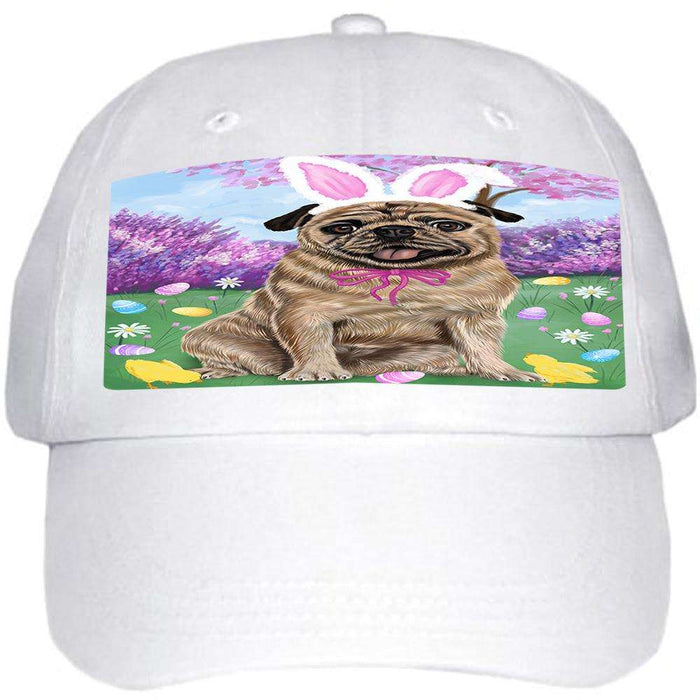 Pug Dog Easter Holiday Ball Hat Cap HAT51399
