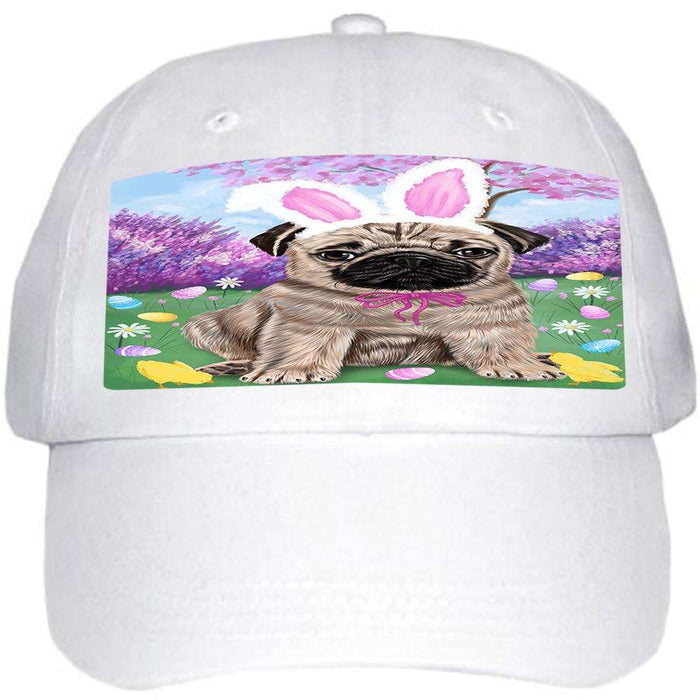 Pug Dog Easter Holiday Ball Hat Cap HAT51405