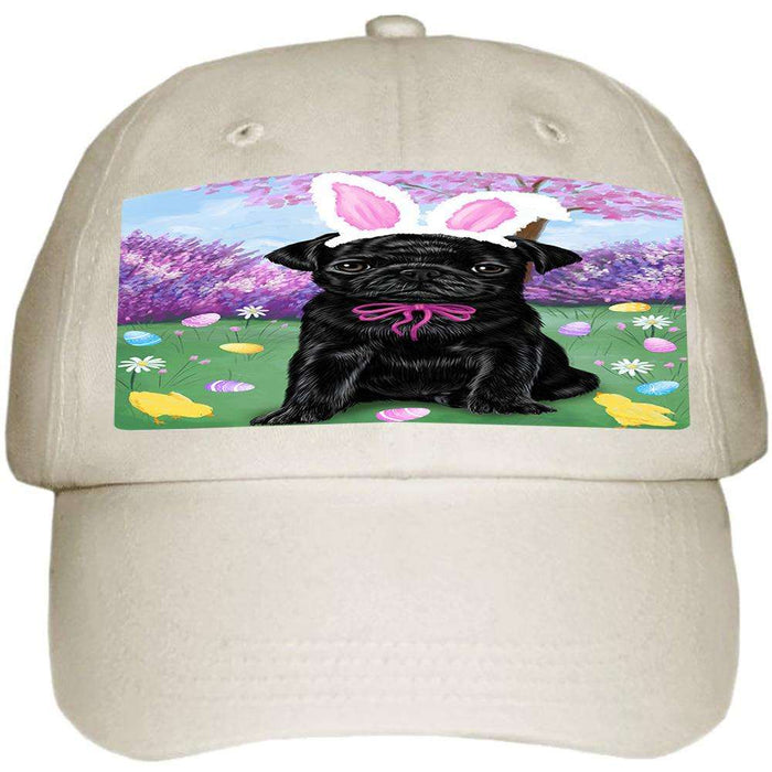 Pug Dog Easter Holiday Ball Hat Cap HAT51408