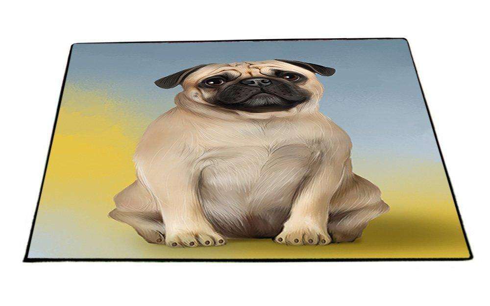 Pug Dog Floormat FLMS48702