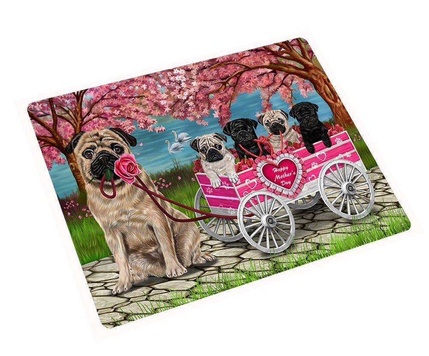 Pug Mother's Day Cutting Board