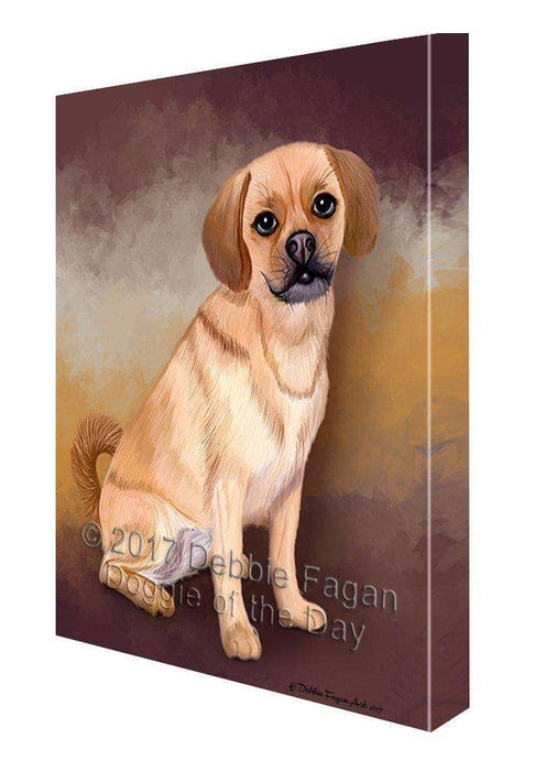 Puggle Dog Canvas Wall Art D064