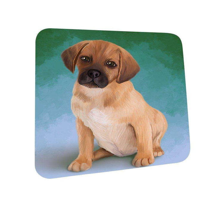 Puggle Puppy Dog Coasters Set of 4