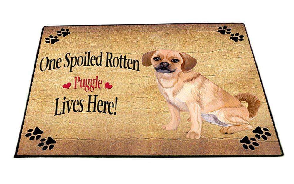 Puggle Spoiled Rotten Dog Indoor/Outdoor Floormat