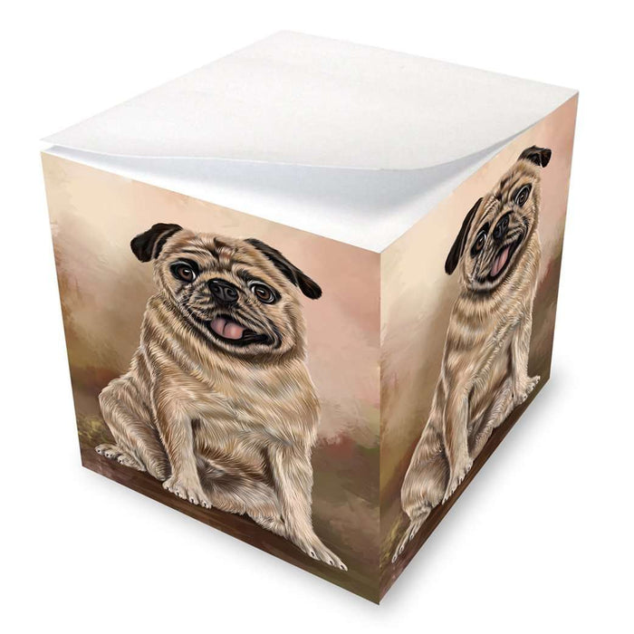 Pugs Dog Note Cube