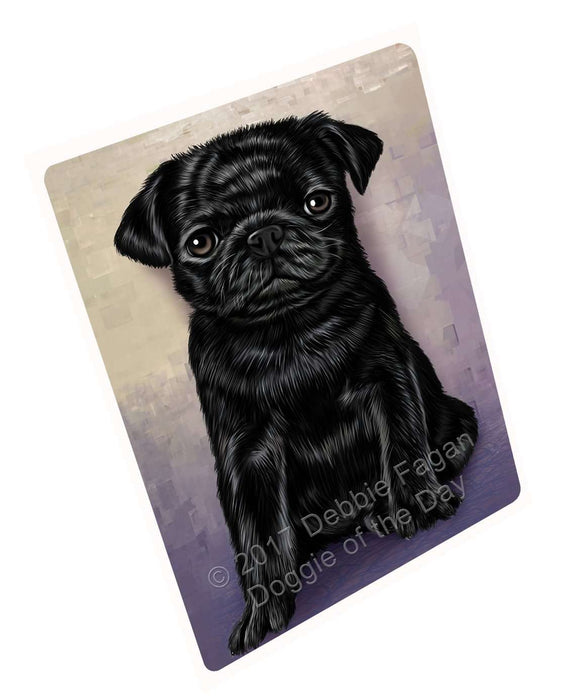Pugs Puppy Dog Tempered Cutting Board