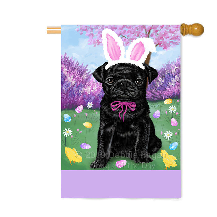 Personalized Easter Holiday Pug Dog Custom House Flag FLG-DOTD-A59020