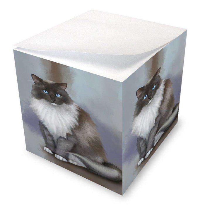 Ragdoll Cat Note Cube