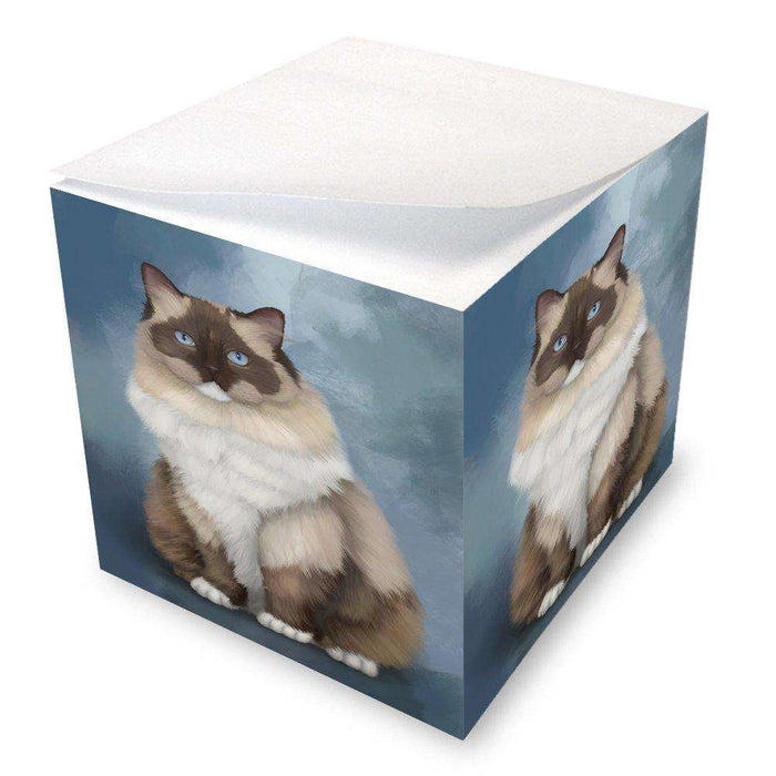 Ragdoll Cat Note Cube
