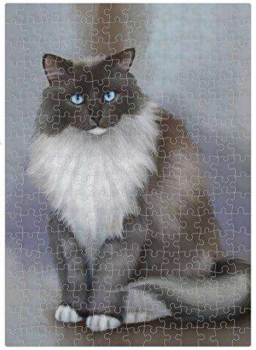 Ragdoll Cat Puzzle with Photo Tin