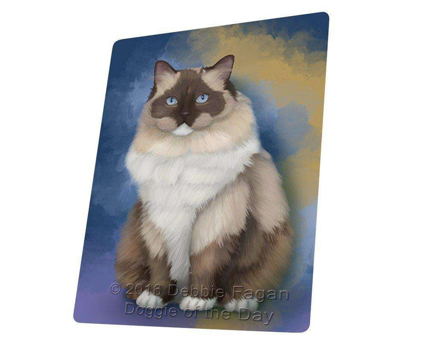 Ragdoll Cat Tempered Cutting Board C48174