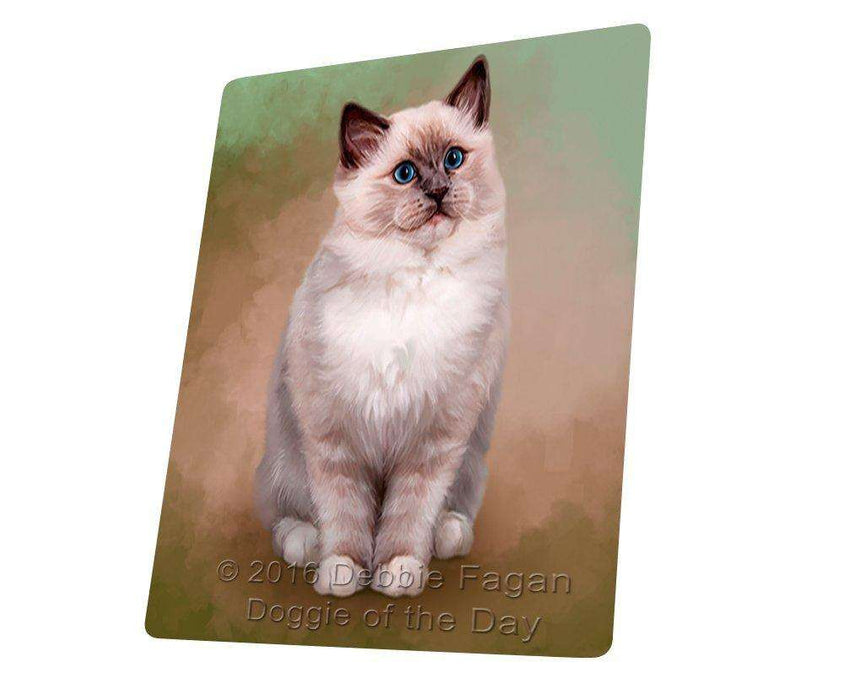 Ragdoll Cat Tempered Cutting Board C48177