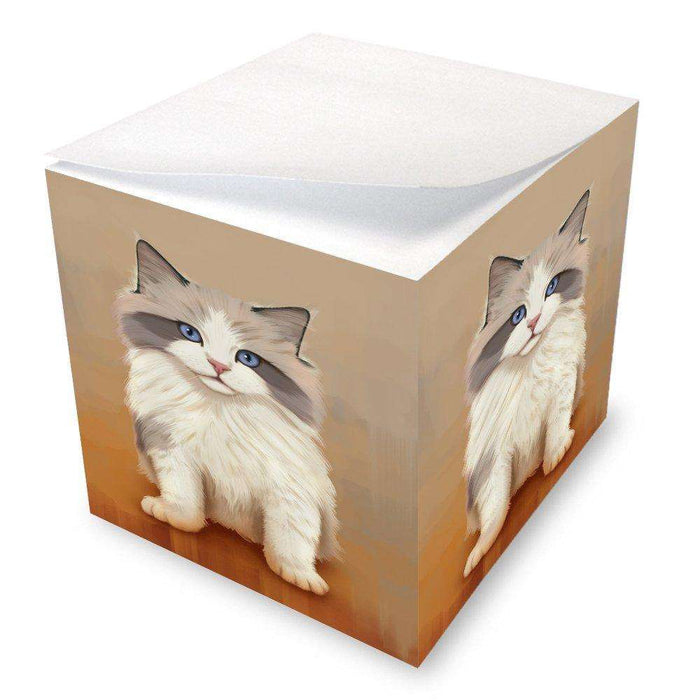 Ragdoll Kitten Cat Note Cube