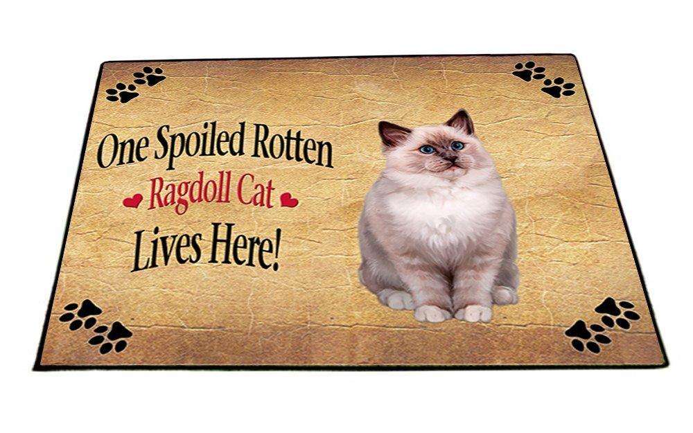 Ragdoll Spoiled Rotten Cat Indoor/Outdoor Floormat