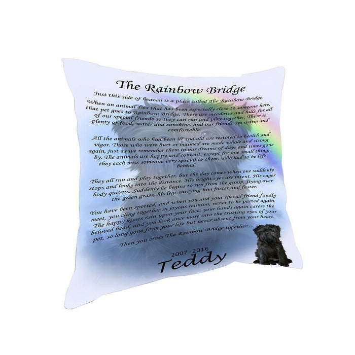 Rainbow Bridge Affenpinscher Dog Pillow PIL67052