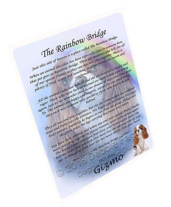 Rainbow Bridge Cavalier King Charles Spaniel Dog Blanket BLNKT91182