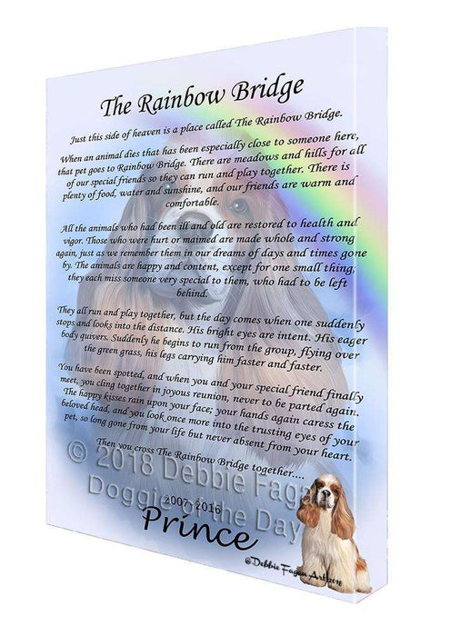 Rainbow Bridge Cocker Spaniel Dog Canvas Print Wall Art Décor CVS91754