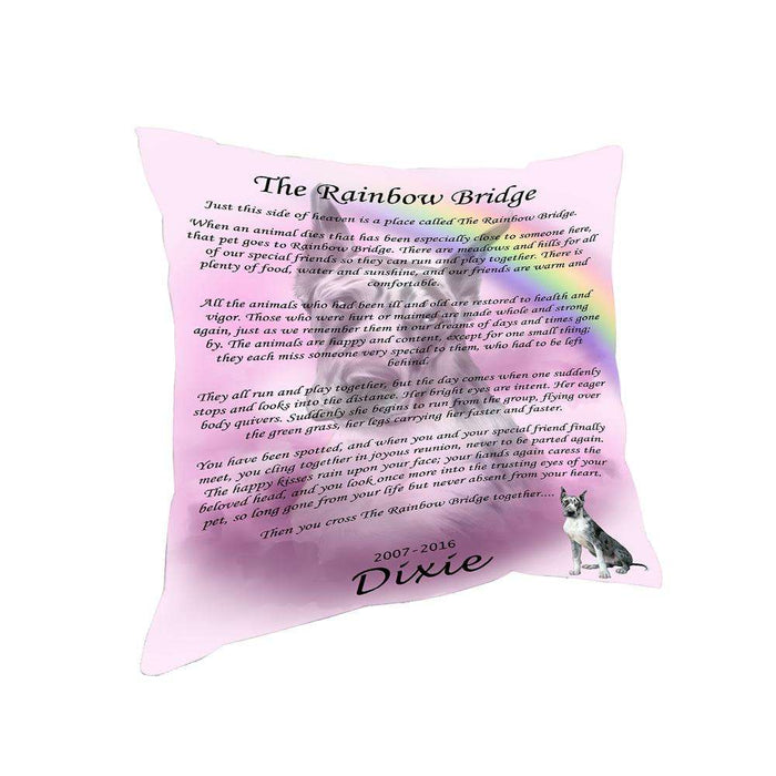Rainbow Bridge Great Dane Dog Pillow PIL67308