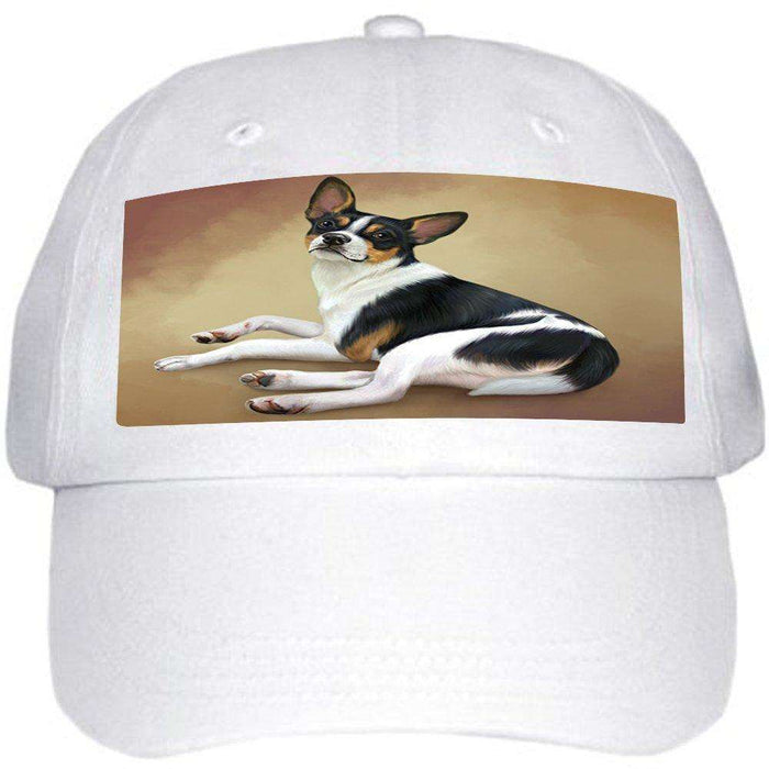 Rat Terrier Dog Ball Hat Cap HAT48054
