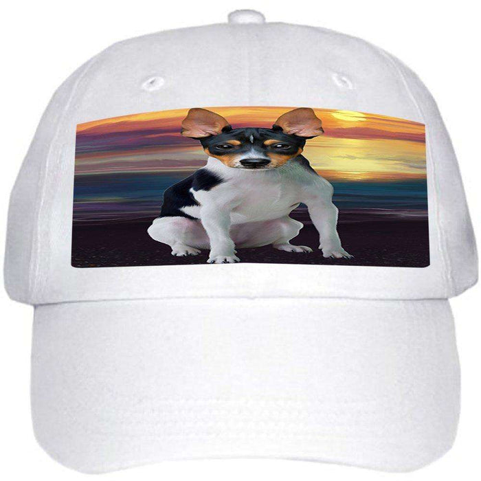 Rat Terrier Dog Ball Hat Cap HAT49272