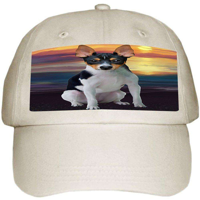 Rat Terrier Dog Ball Hat Cap HAT49272