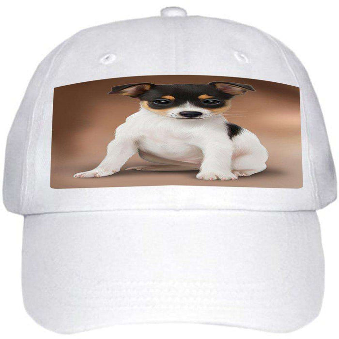 Rat Terrier Dog Ball Hat Cap HAT49281